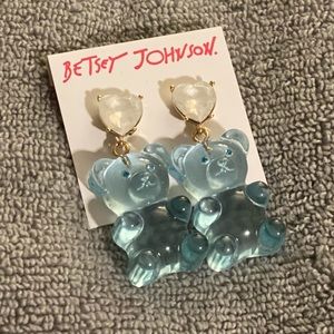 Betsey Johnson OVERSIZE Gummy Bear Earrings